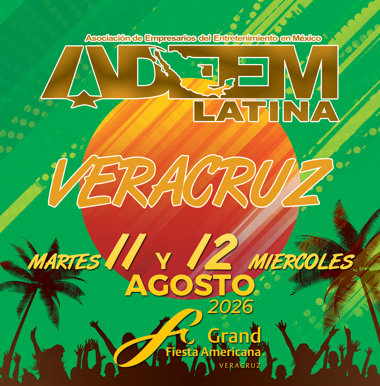 Entrada para ADEEM Latina en Veracruz