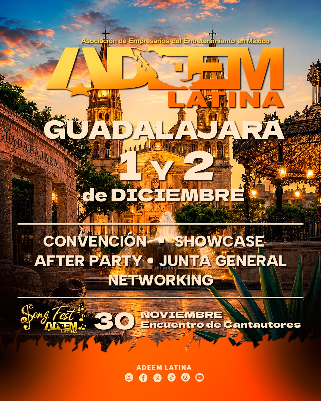 Entrada para ADEEM Latina en Guadalajara, 2026