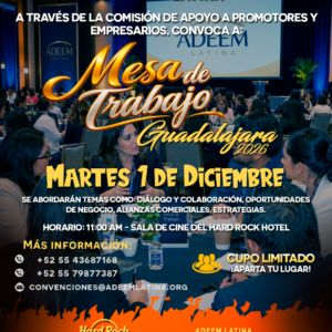 Registro Mesas de Trabajo – Guadalajara 2026