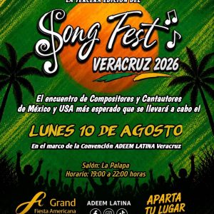 Registro Song Fest – Guadalajara 2026
