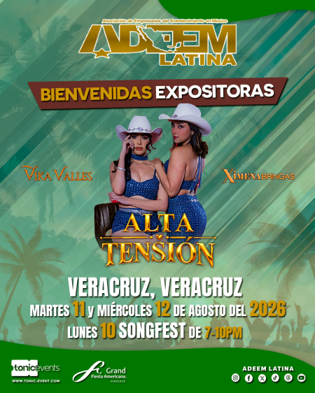 Alta Tension - Bienvenidas Expositoras - ADEEM Veracruz 2026