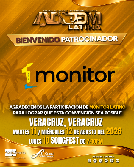Monitor Latino - Bienvenido Patrocinador ADEEM 2026 Veracruz