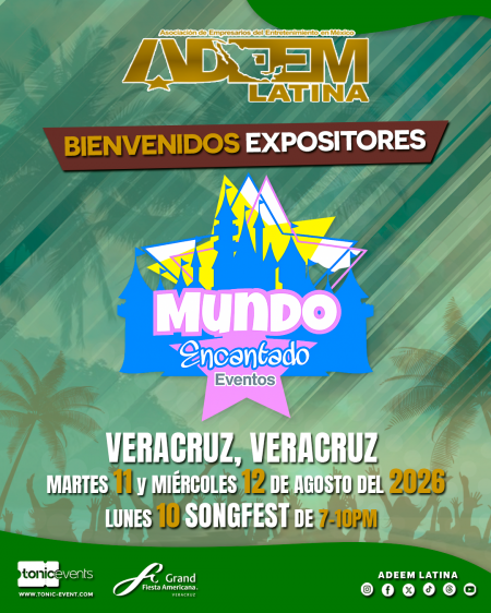 Mundo Encantado - Bienvenidos Expositores - ADEEM Veracruz 2026