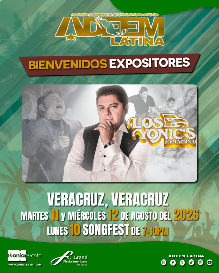 Yonics Zamacona - Bienvenido Expositor ADEEM 2026 Veracruz